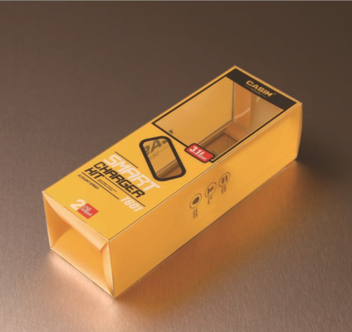 厂家定制 印刷logo方形包装盒 智能充电器塑料盒批发